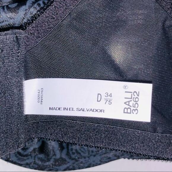 Bali Minimizer Satin Tracings Comfort Underwire br - Picture 7 of 7